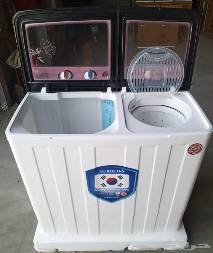 تم وصول غسالة روليكس حوضين 18كجم -زجاج XPB200-200-76 8