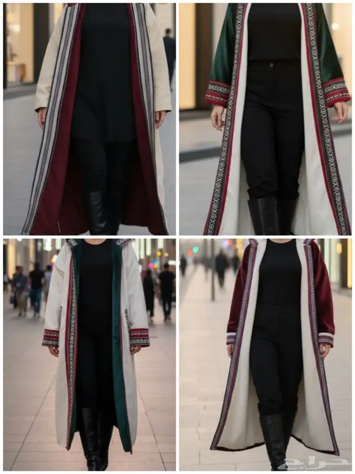 فروات نسائية شتوية دبل فيس تلبس على الجهتين 14