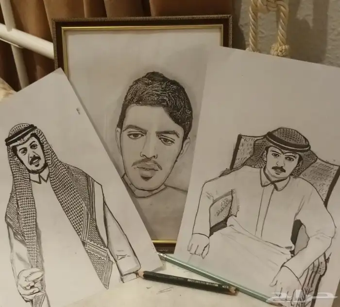 رسامه رسم يدوي 6