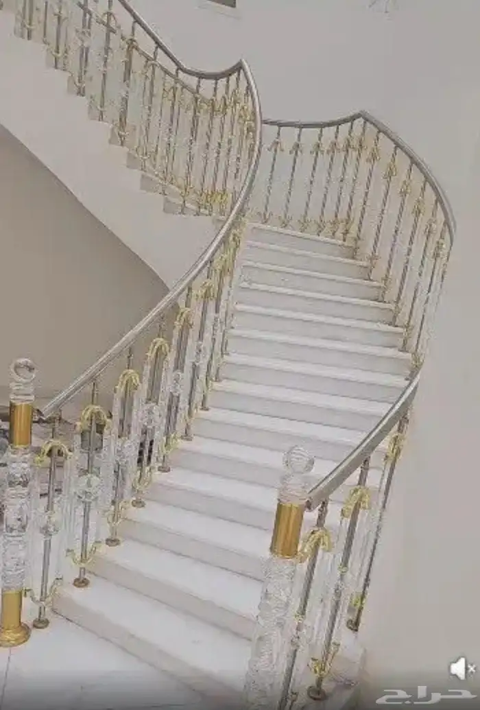 درابزين أستيل زاوية لمسه 16