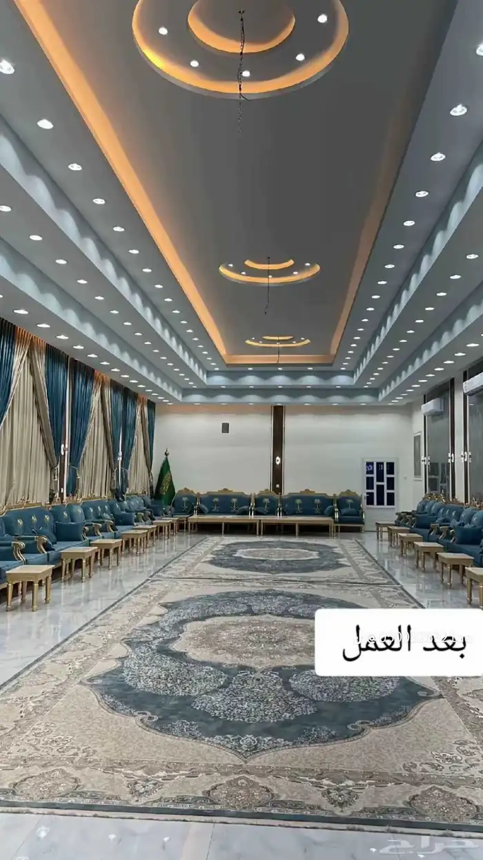 دهانات وديكورات جبس بورد رش بيبان 11