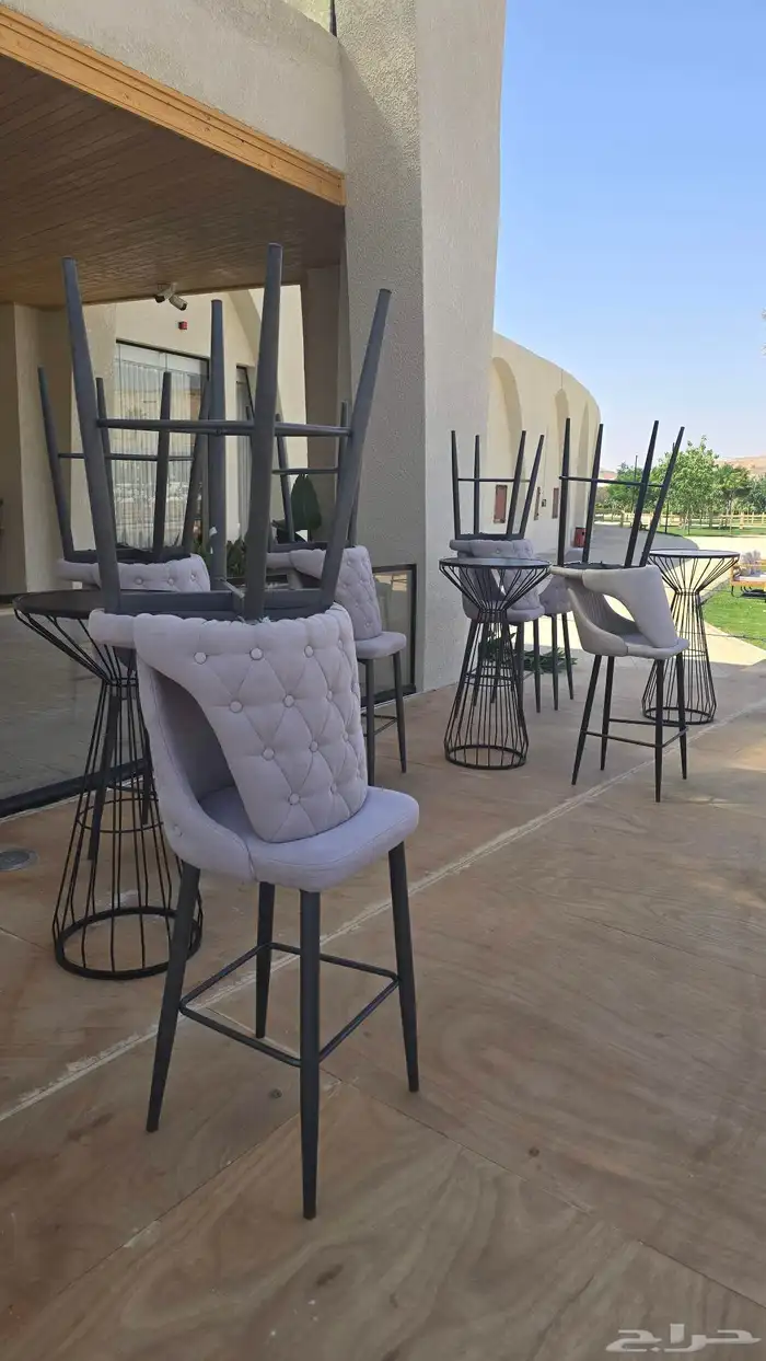 تأجير جميع انواع الكراسي وطاولات داخل الرياض وخارجه 3
