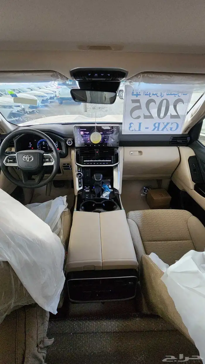 تويوتا جكسار L3 سعودي بنزين اسود وابيض 2025 ( بطاقه جمركيه ) 23
