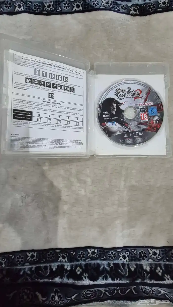 شريط سوني 3 castlevania 1