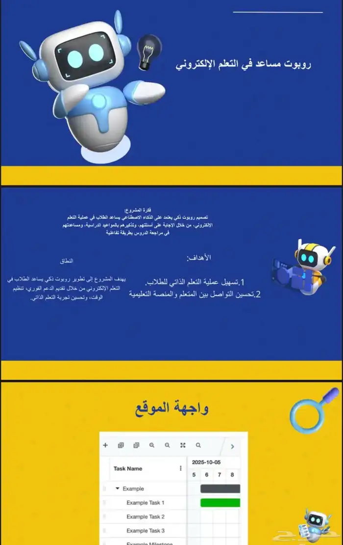 جانت بروجكت بوربوينت مشروع 0