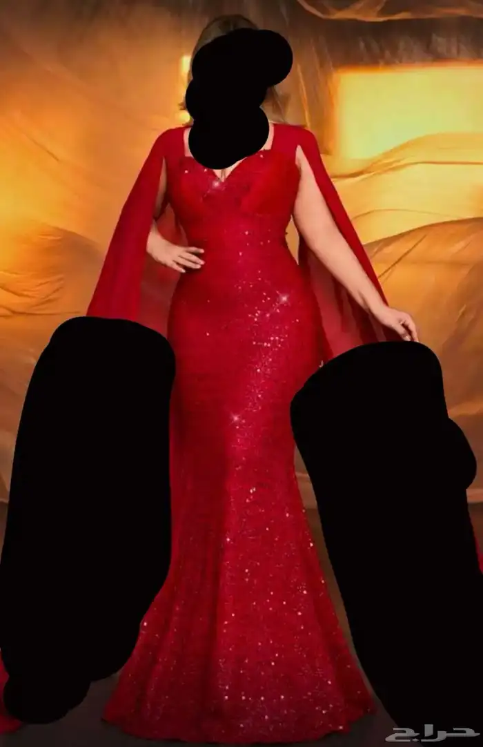 فستان جديدد لبسه مره وحده مقاس0XL 0