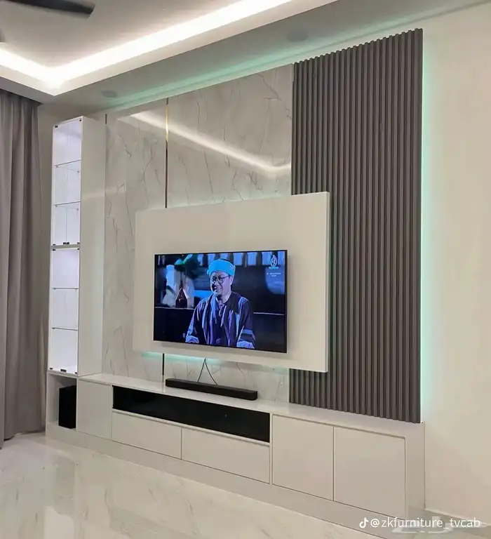 شغل جبسمبورد سقف معلق وبديل رخام وبديل خشب وألواح شيبورد 5