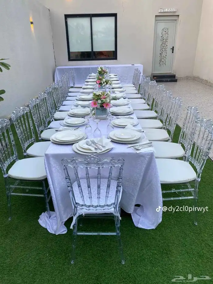 تاجير كراسي وطاولات وجلسات شعبيه 1