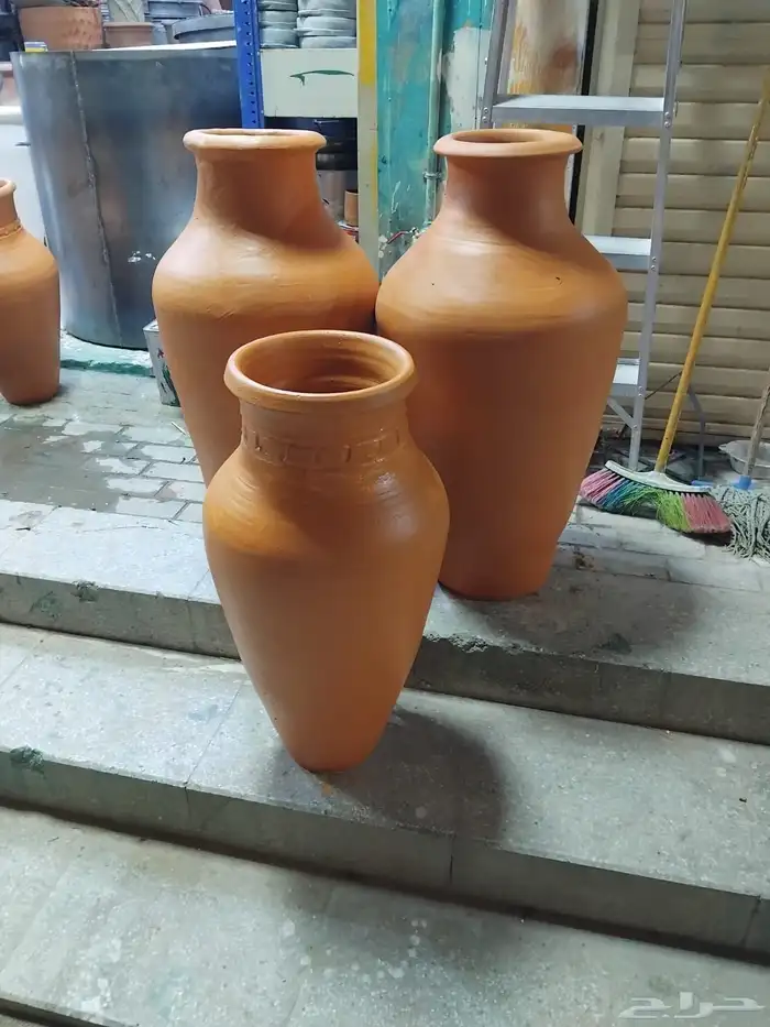 يوجد الدنيا جميع الفخار مراكان زراعة وبراميل مندي مقاسات 4