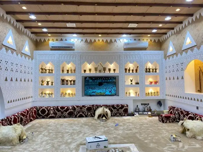 بناء مجالس وملاحق خارجية   تنسيق حدائق وجلسات فاخرة 9