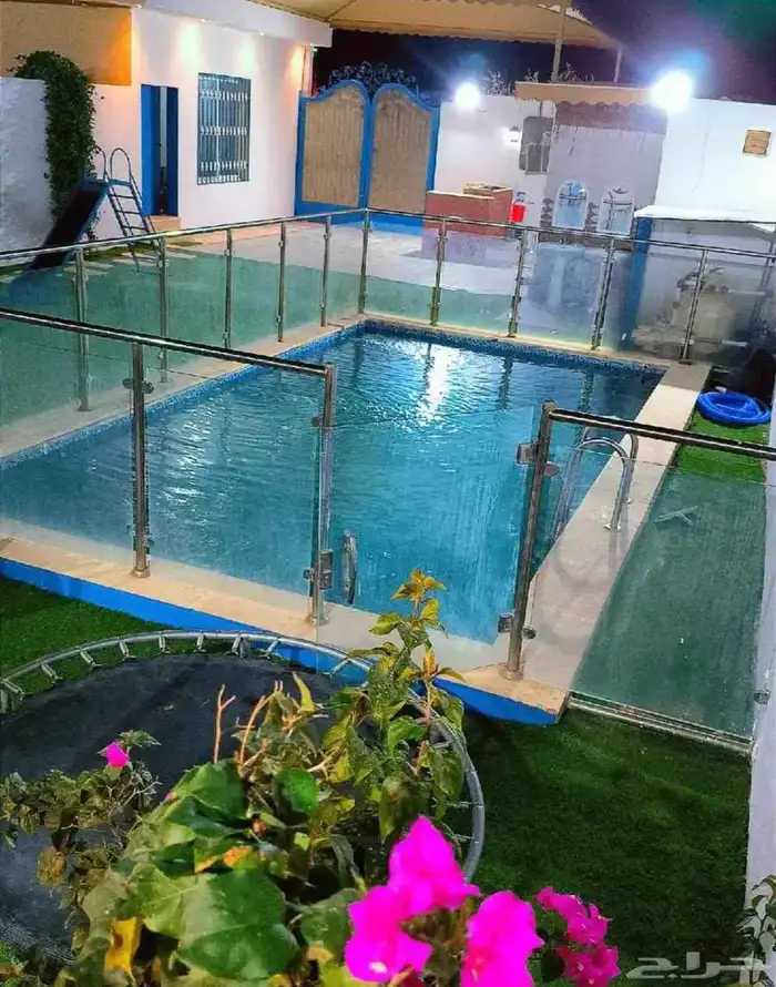 شاليه للايجار الشهري ف المزاحمية 0