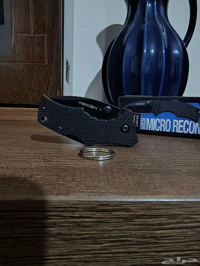 سكينة مطوية وسلسلة ميدالية مفاتيح من كولد ستيل 6