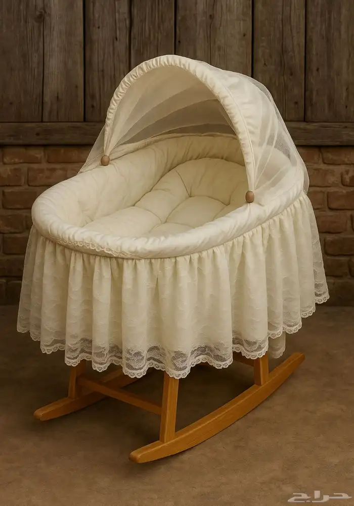 سرير مولود جديد ونظيف 0