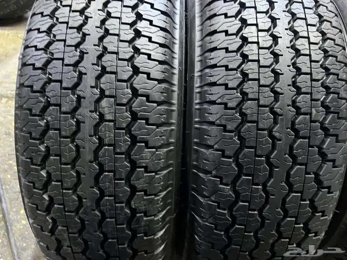 كفرات دلوب رفرف مقاس 265.70.16 العدد اربع تاريخ 2024 13