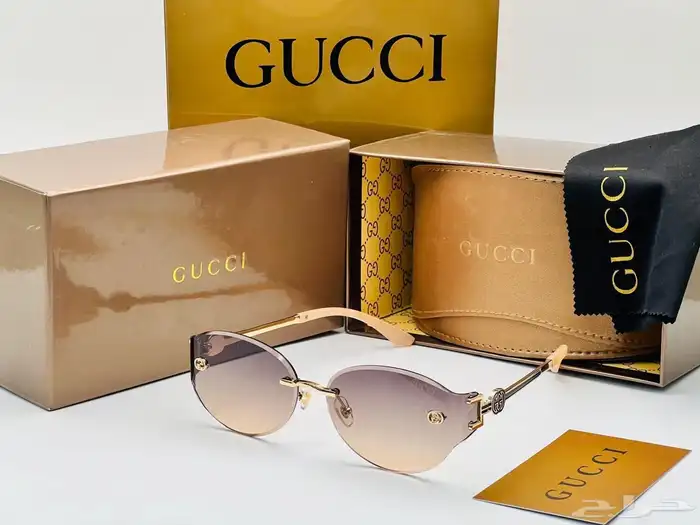 نظارات جوتشي وسيلين مع ملحقاتها 6