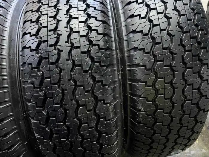 كفرات دلوب رفرف مقاس 265.70.16 العدد اربع تاريخ 2024 15