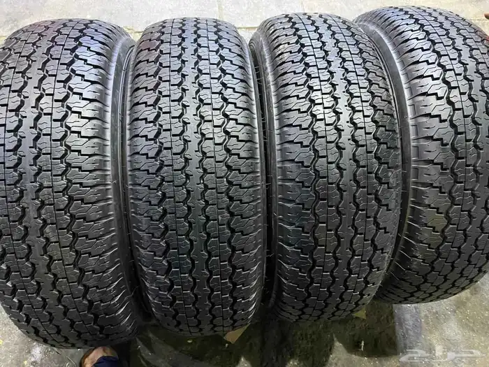 كفرات دلوب رفرف مقاس 265.70.16 العدد اربع تاريخ 2024 16