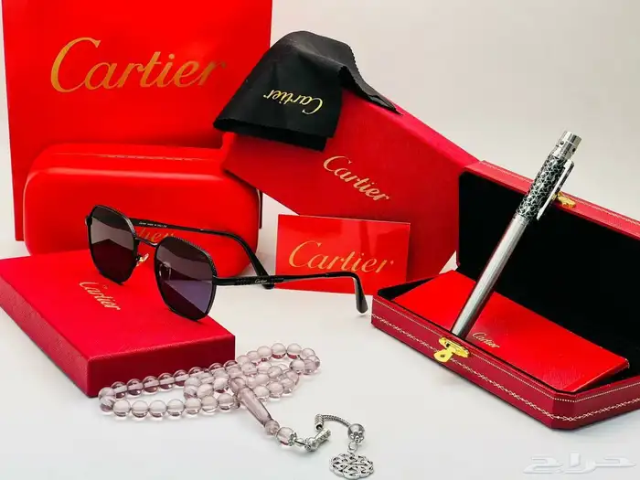 هدايا رجالي قلم كرتير مع سبحه ونضاره 0