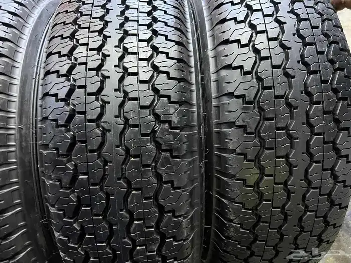 كفرات دلوب رفرف مقاس 265.70.16 العدد اربع تاريخ 2024 1