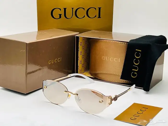 نظارات جوتشي وسيلين مع ملحقاتها 5