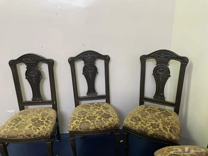 كراسي سفره خشب 1