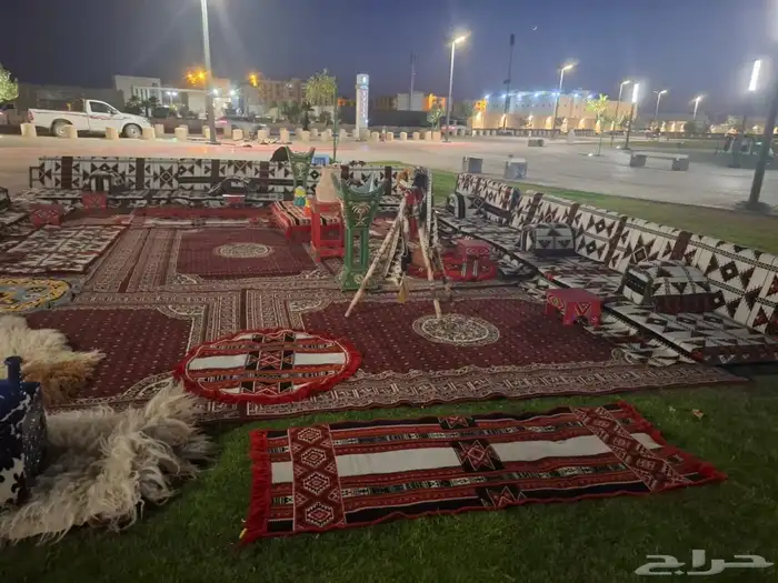 تأجير جلسات شعبية و زل و خيم اوربية ودفايات وكل م يخص حفلات 1