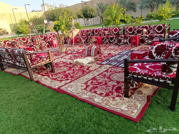 تأجير جلسات شعبية و زل و خيم اوربية ودفايات وكل م يخص حفلات 2