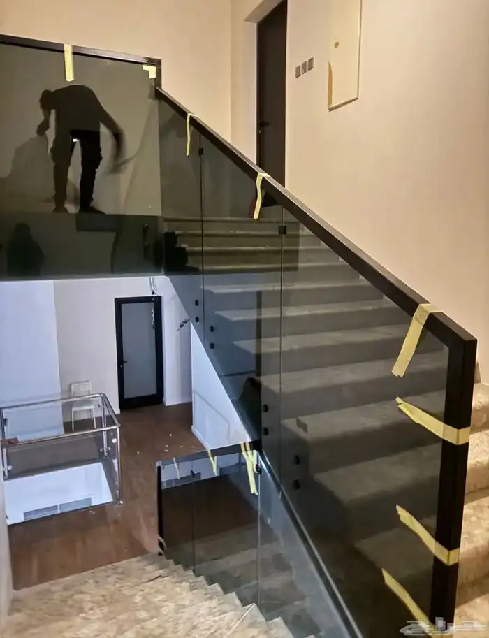 درابزين أستيل زاوية لمسه 3