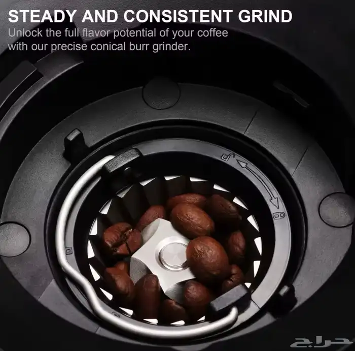 طاحونه قهوه كهربائيه من شركه BioloMix 3