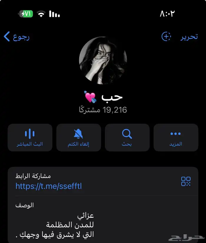 قناة تلجرام 19 الف 0