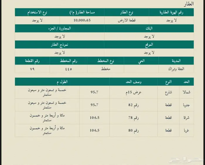 أرض زراعية في الجله 1