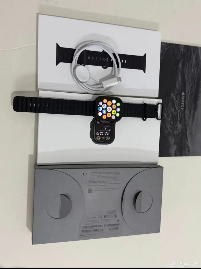 ساعة ابل الترا 2 Black 0