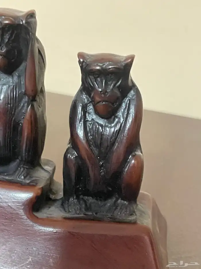 تمثال 4 قرود حكماء4 wise monkeys 9