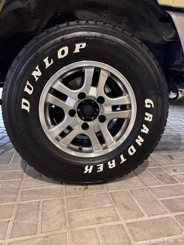 كفرات دنلوب شبه جديده فقط 3