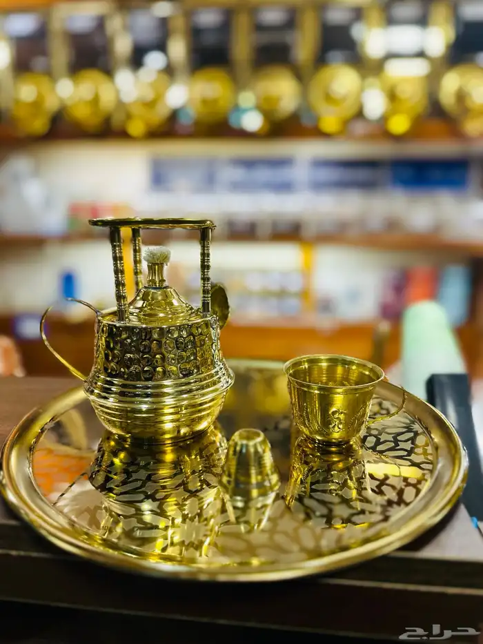 طقم نحاس للقهوه 1