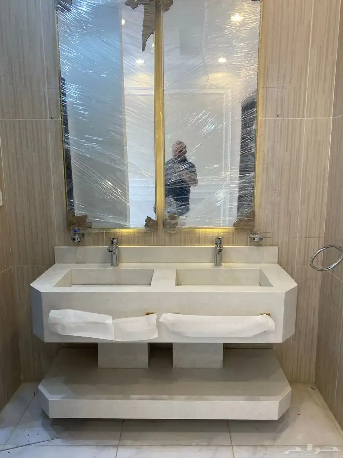 مغاسل رخام اسطح مطابخ 2