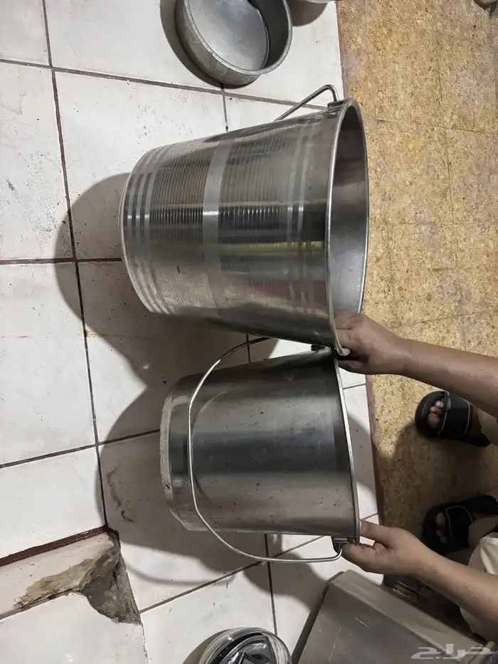 عدة كاملة لمطاعم فول وفلافل استيل جديده للبيع 34