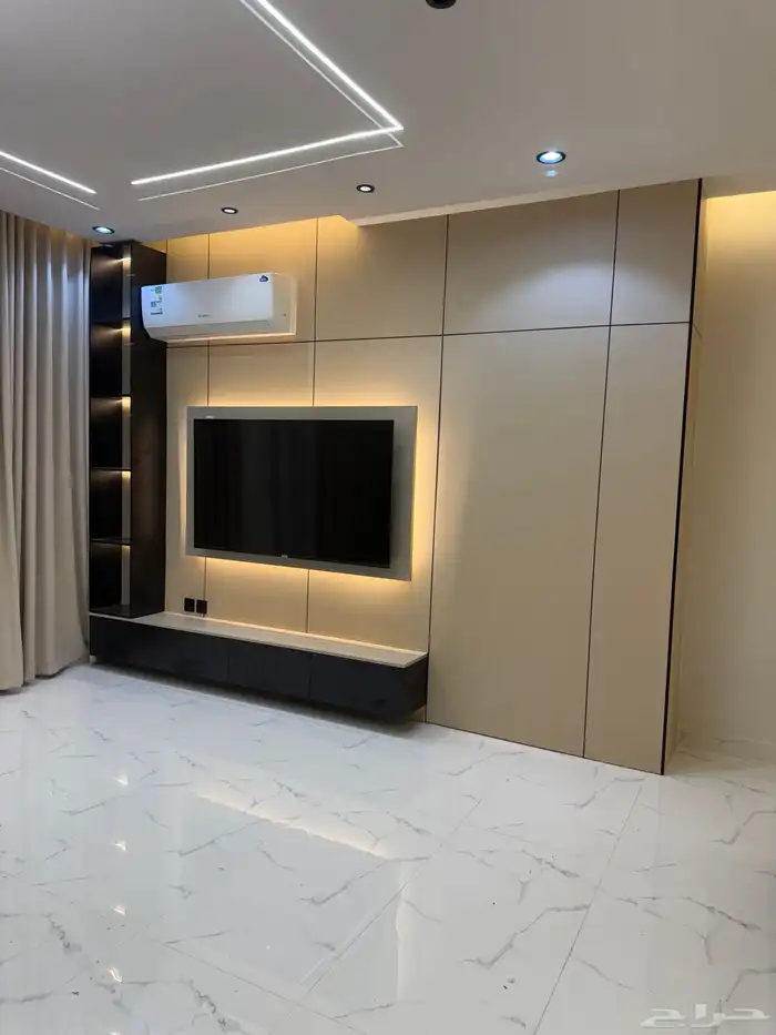 باب مخفي شيبورد تلفزيون ارفف طاولات طاوله 6