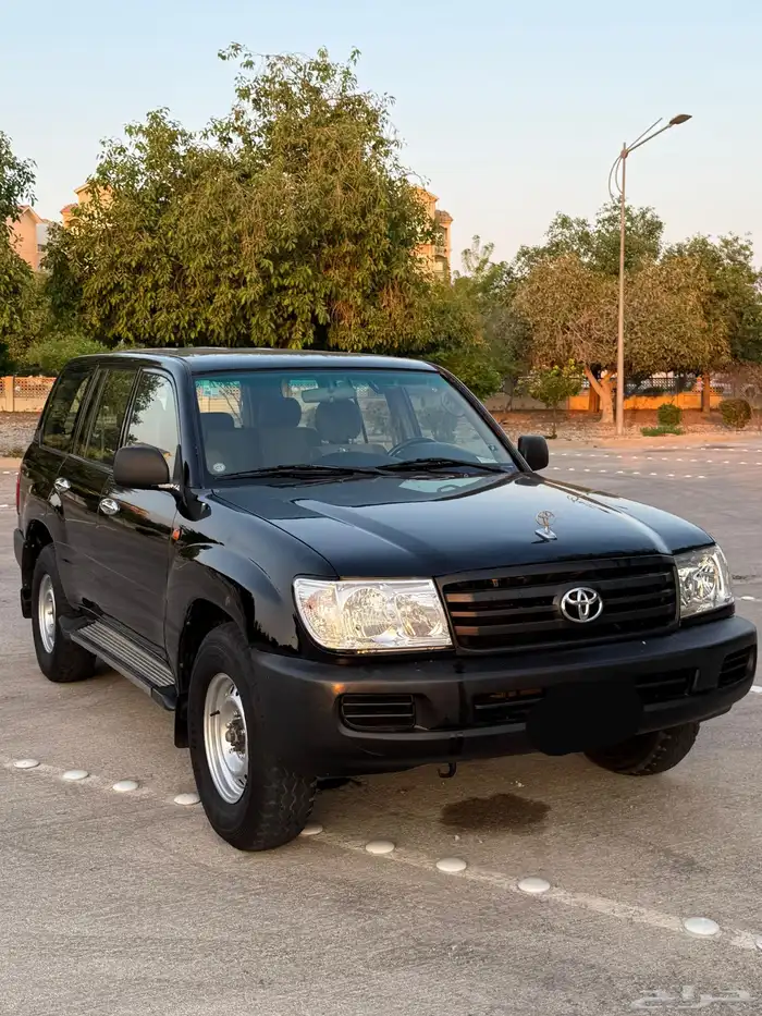 لاندكروزر جي 2007 سعودي اسود 1