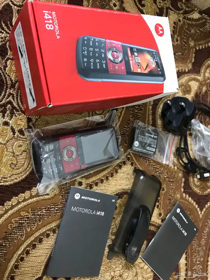 جوال موتوريلا برافو جديد بكرتونه واغراضه 13