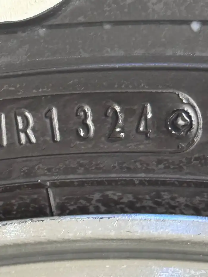 كفرات دنلوب شبه جديده فقط 4