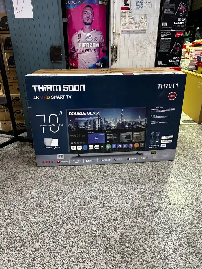 افضل انواع الشاشات الذكيه TCL LG Samsung TIT 14