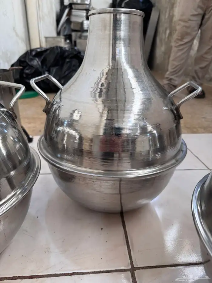 عدة كاملة لمطاعم فول وفلافل استيل جديده للبيع 0