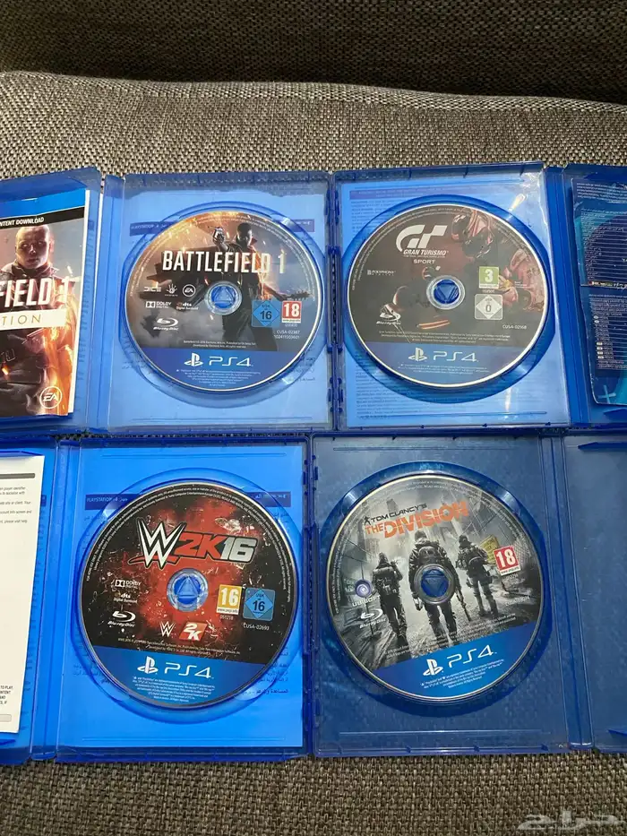 اشرطت سوني 4 نظيفه جدآ 0