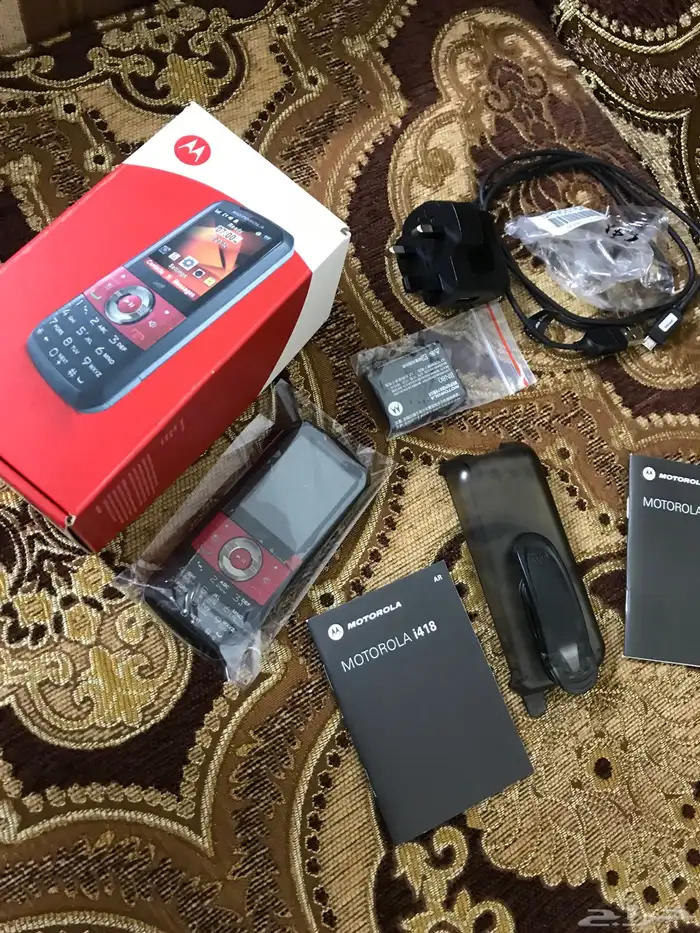 جوال موتوريلا برافو جديد بكرتونه واغراضه 10