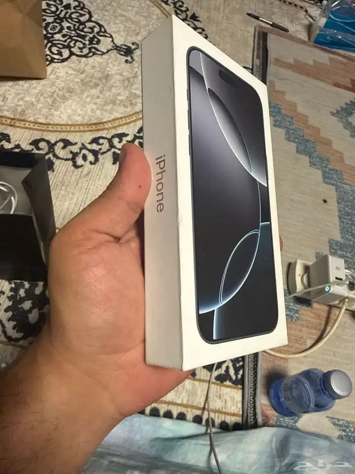 ايفون 16 pro max   ابيض  256 1