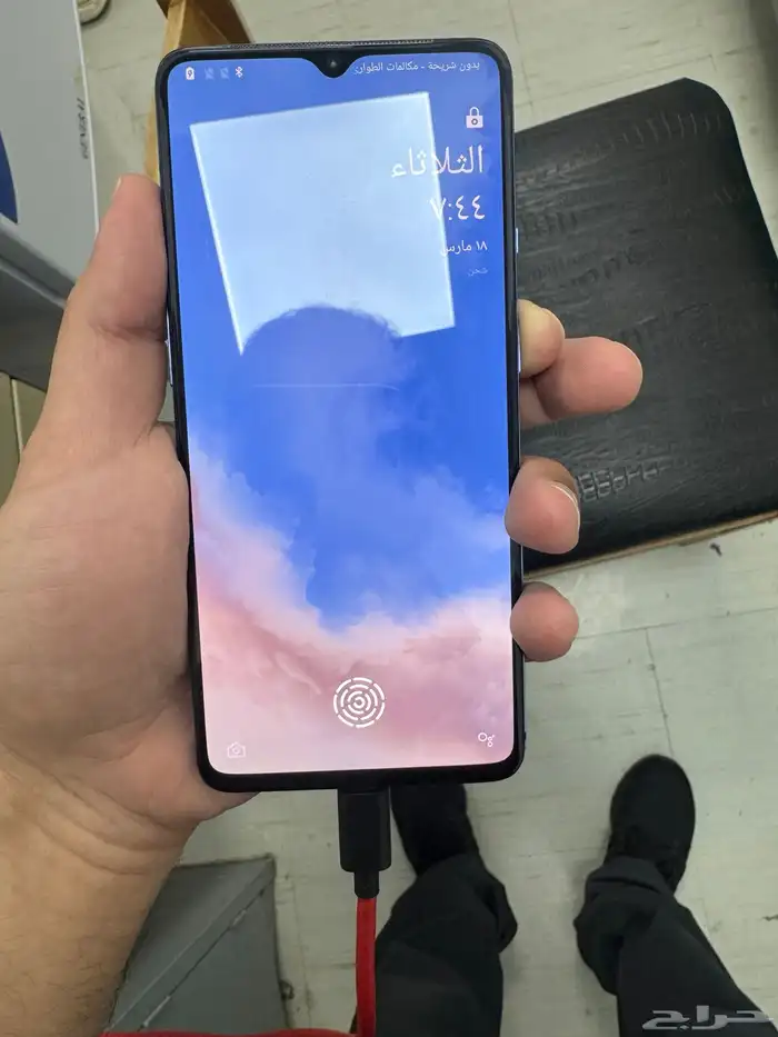ون بلس 7t نظيف مع جميع ملحقاته فيه روت جاهز للبيع 0