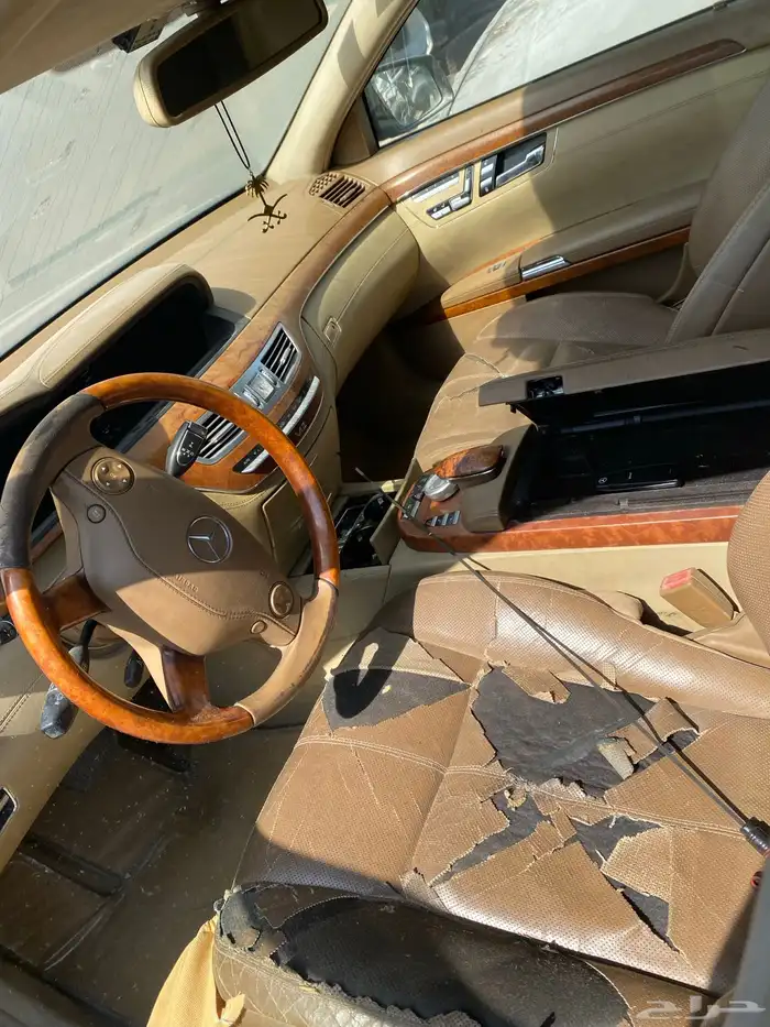 مرسيدس بانوراما S600 تون تيربو تشليح قطع غيار 3