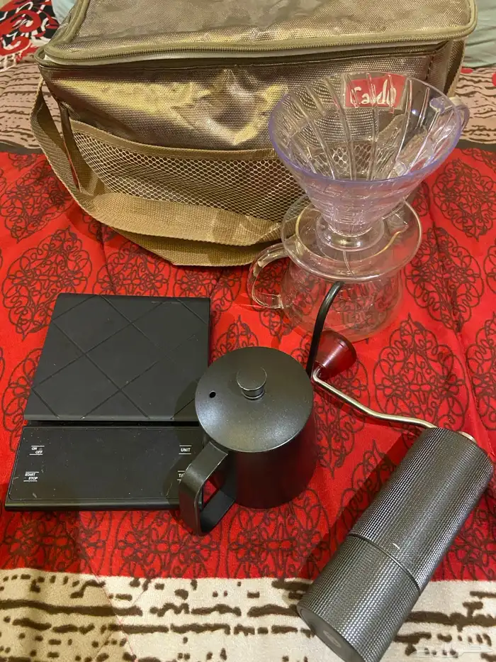 مطحنة قهوه ادوات قهوه مقطرة مستعمل 0