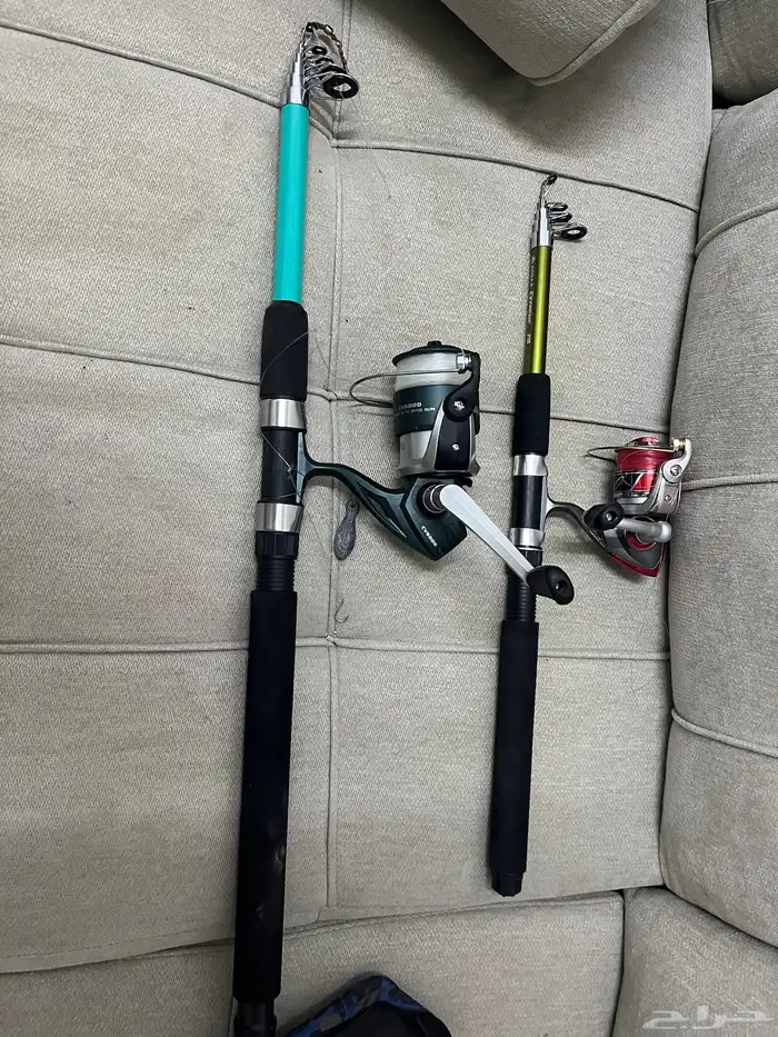 صنارتين سمك 1